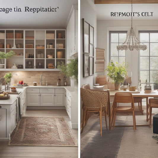 Generate an image that showcases represents "Revamp Your Space: Expert Organization Tips"